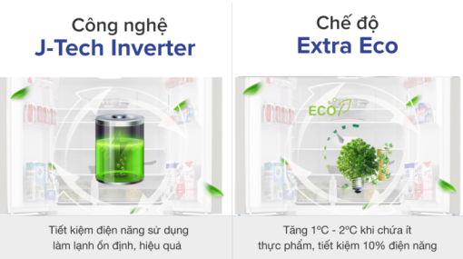 Tủ lạnh Sharp Inverter 401 lít SJ-FXP480VG-CH - 23