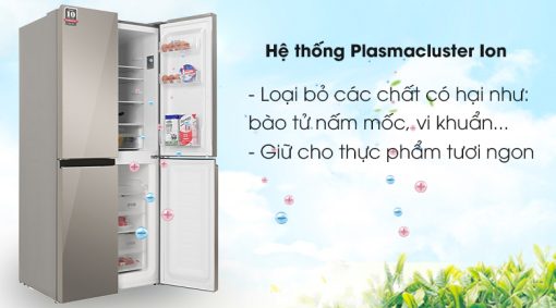 Tủ lạnh Sharp Inverter 401 lít SJ-FXP480VG-CH - 11