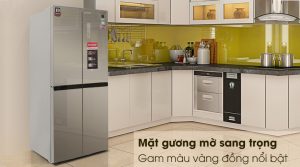 Tủ lạnh Sharp Inverter 401 lít SJ-FXP480VG-CH - 45