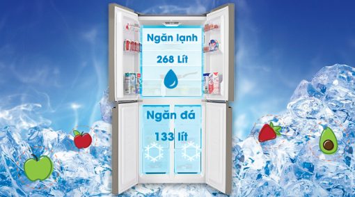 Tủ lạnh Sharp Inverter 401 lít SJ-FXP480VG-CH - 7