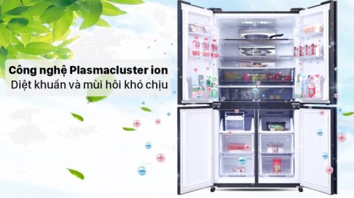 Tủ lạnh Sharp Inverter 525 lít SJ-FXP600VG-BK - 23