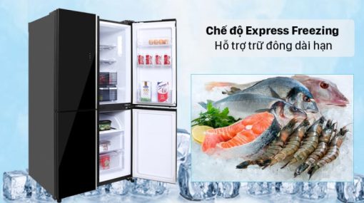 Tủ lạnh Sharp Inverter 525 lít SJ-FXP600VG-BK - 21