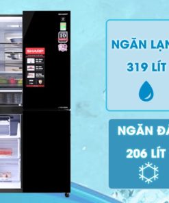 Tủ lạnh Sharp Inverter 525 lít SJ-FXP600VG-BK - 33