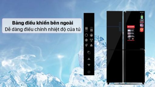 Tủ lạnh Sharp Inverter 525 lít SJ-FXP600VG-BK - 15
