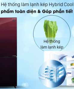 Tủ lạnh Sharp Inverter 525 lít SJ-FXP600VG-MR - 34 Tủ lạnh Sharp Inverter 525 lít SJ-FXP600VG-MR - 33