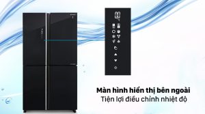 Tủ lạnh Sharp Inverter 572 lít SJ-FXP640VG-BK - 35