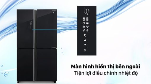 Tủ lạnh Sharp Inverter 572 lít SJ-FXP640VG-BK - 11