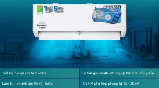 Máy lạnh TCL Inverter 1.5 HP TAC-13CSD/TPG11 - 5