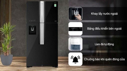 Tủ lạnh Hitachi Inverter 540 lít R-FW690PGV7X-GBK - 5
