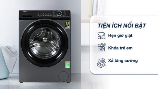Máy giặt Aqua Inverter 10.5 kg AQD-A1052J BK - 7
