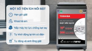 Máy giặt Toshiba Inverter 12 kg AW-DUK1300KV(MK) - 25