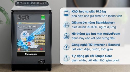 Máy Giặt Panasonic Inverter 10.5 Kg NA-FD10VR1BV - 5