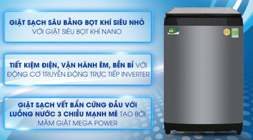 Máy giặt Toshiba Inverter 14 kg AW-DUG1500WV KK - 5