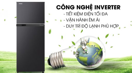 Tủ lạnh Toshiba Inverter 253 lít GR-B31VU SK - 15