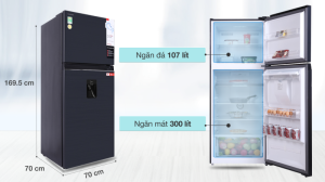 Tủ lạnh Toshiba Inverter 407 lít GR-RT535WE-PMV(06)-MG - 27