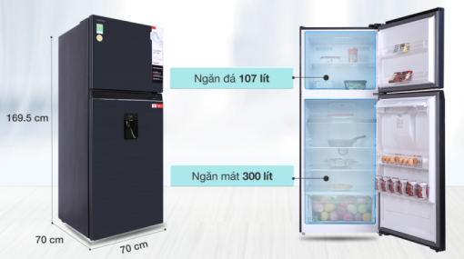 Tủ lạnh Toshiba Inverter 407 lít GR-RT535WE-PMV(06)-MG - 7