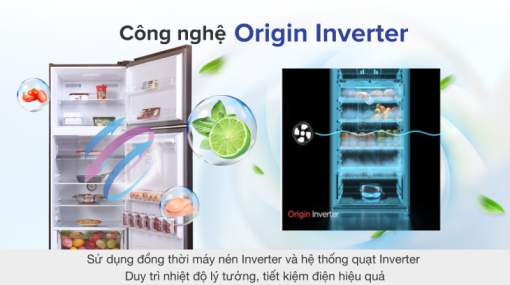 Tủ lạnh Toshiba Inverter 407 lít GR-RT535WE-PMV(06)-MG - 17