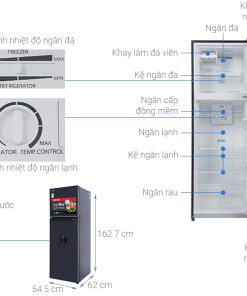 Tủ lạnh Toshiba Inverter 249 lít GR-RT325WE-PMV(06)-MG - 22 Tủ lạnh Toshiba Inverter 249 lít GR-RT325WE-PMV(06)-MG - 21