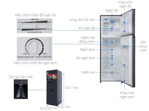 Tủ lạnh Toshiba Inverter 249 lít GR-RT325WE-PMV(06)-MG - 21