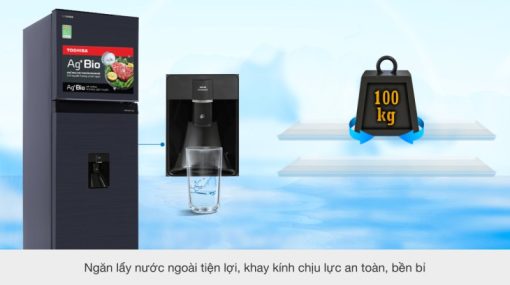 Tủ lạnh Toshiba Inverter 249 lít GR-RT325WE-PMV(06)-MG - 7