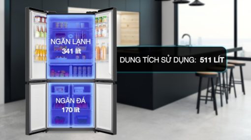 Tủ Lạnh Toshiba Inverter 511 Lít GR-RF610WE-PMV(37)-SG - 9