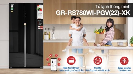 Tủ lạnh Toshiba Inverter 596 lít GR-RS780WI-PGV(22)-XK - 7