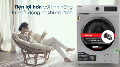 Máy giặt Toshiba Inverter 9.5 kg TW-BK105S3V (SK) - 11