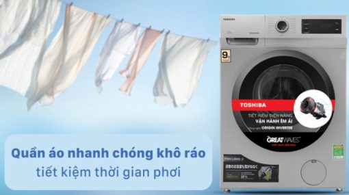 Máy giặt Toshiba Inverter 9.5 kg TW-BK105S3V (SK) - 9