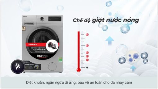 Máy giặt Toshiba Inverter 9.5 kg TW-BK105S3V (SK) - 13
