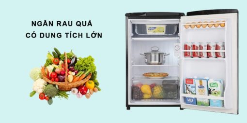 Tủ lạnh Aqua 90 lít AQR-D99FA(BS) - 7