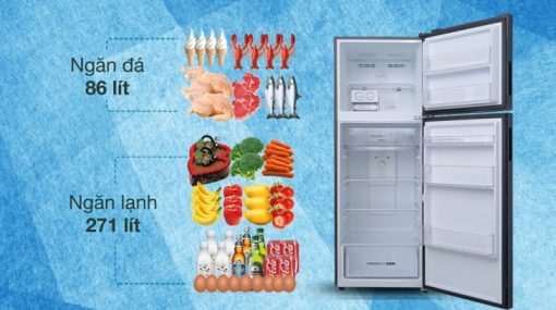 Tủ lạnh Aqua Inverter 357 lít AQR-T376FA(FB) - 15