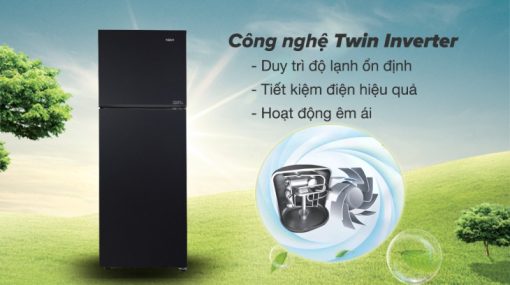 Tủ lạnh Aqua Inverter 357 lít AQR-T376FA(FB) - 13