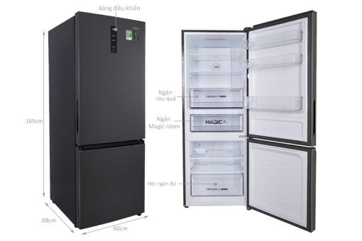 Tủ Lạnh Aqua Inverter 292 Lít AQR-B339MA HB - 3
