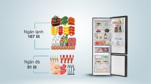 Tủ lạnh Aqua Inverter 292 lít AQR-B350MA(GM) - 29
