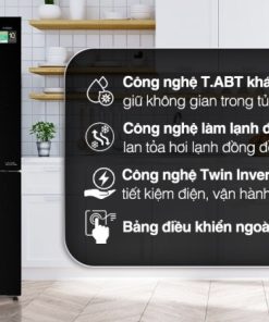 Tủ lạnh Aqua Inverter 456 lít AQR-M525XA(FB) - 22 Tủ lạnh Aqua Inverter 456 lít AQR-M525XA(FB) - 21
