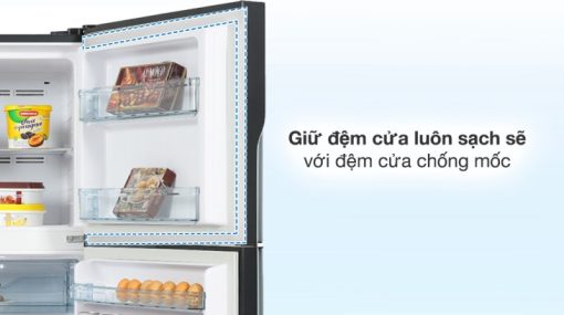 Tủ lạnh Hitachi Inverter 366 lít R-FVX480PGV9-GBK - 7