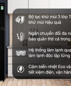 Tủ lạnh Hitachi Inverter 366 lít R-FVX480PGV9-GBK - 29