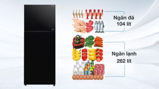 Tủ Lạnh Hitachi Inverter 390 Lít R-FVY510PGV0-GBK - 3