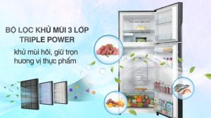 Tủ lạnh Hitachi Inverter 406 lít R-FVX510PGV9-GBK - 27