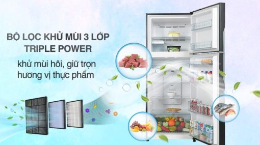 Tủ lạnh Hitachi Inverter 406 lít R-FVX510PGV9-GBK - 9