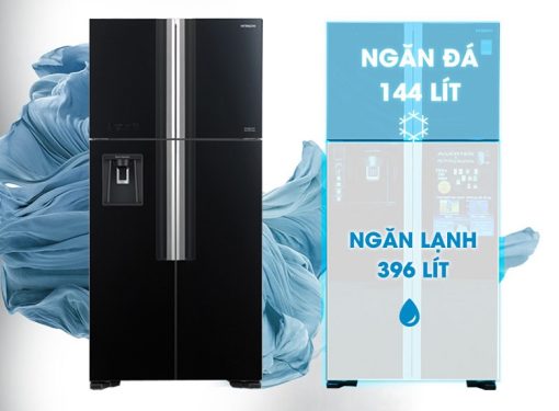Tủ lạnh Hitachi Inverter 540 lít R-FW690PGV7-GBK - 23