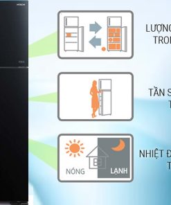 Tủ lạnh Hitachi Inverter 540 lít R-FW690PGV7-GBK - 43