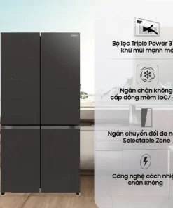 Tủ lạnh Hitachi Inverter 569 lít R-WB640VGV0-GMG - 26 Tủ lạnh Hitachi Inverter 569 lít R-WB640VGV0-GMG - 25