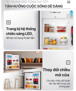 Tủ lạnh Hisense 90 lít HR09DB - 15