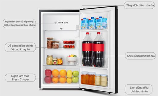 Tủ lạnh Hisense 90 lít HR09DB - 11
