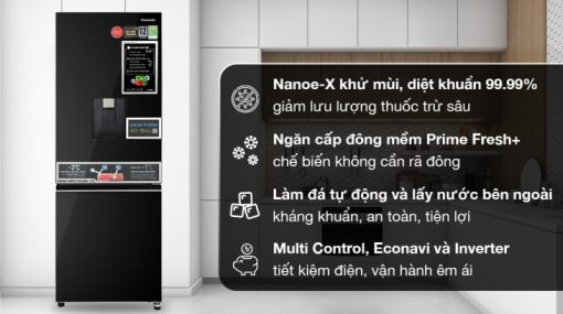 Tủ lạnh Panasonic Inverter 300 lít NR-BV331WGKV - 5