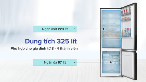Tủ lạnh Panasonic Inverter 325 lít NR-BC361VGMV - 15