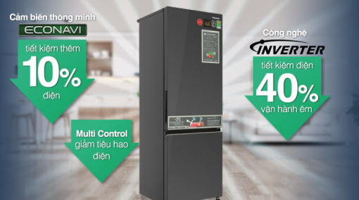 Tủ lạnh Panasonic Inverter 325 lít NR-BC361VGMV - 13
