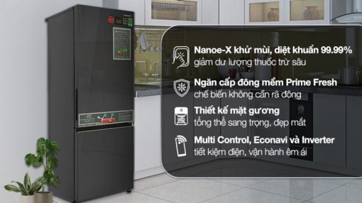 Tủ lạnh Panasonic Inverter 325 lít NR-BC361VGMV - 5