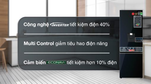 Tủ lạnh Panasonic Inverter 325 lít NR-BV361WGKV - 11
